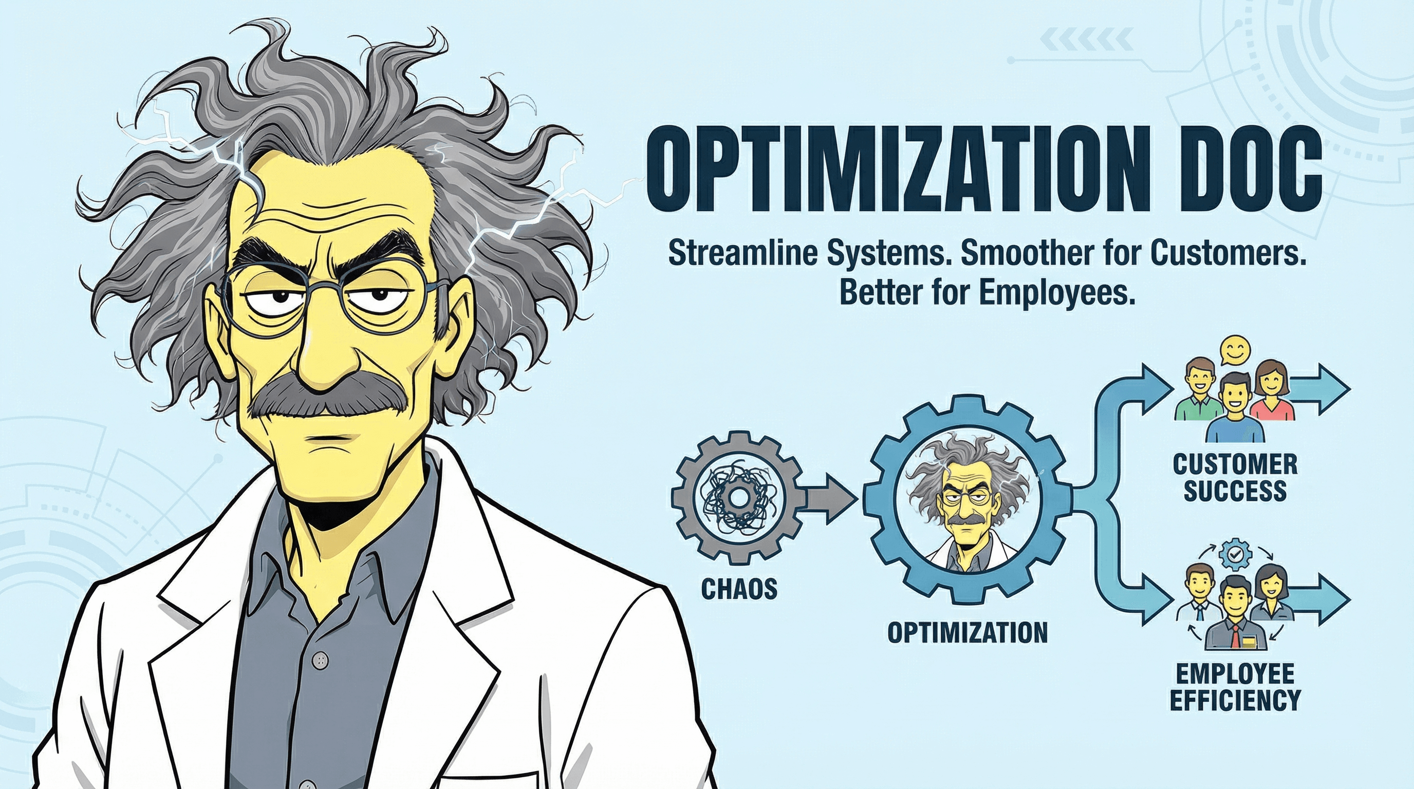 Optimization Doc systems illustration